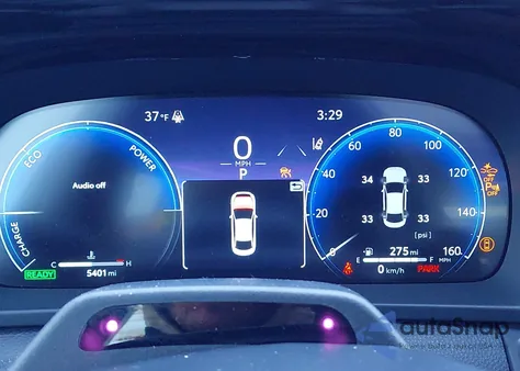 2025 Toyota Crown Platinum из США, поврежденный, VIN JTDAFAAF3S3012172